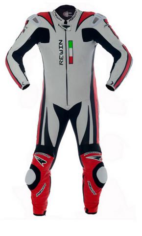 EXTREME COMBINAISON CUIR REWIN MOTARD & PIT BIKE SUR MESURE ET PERSONALISE